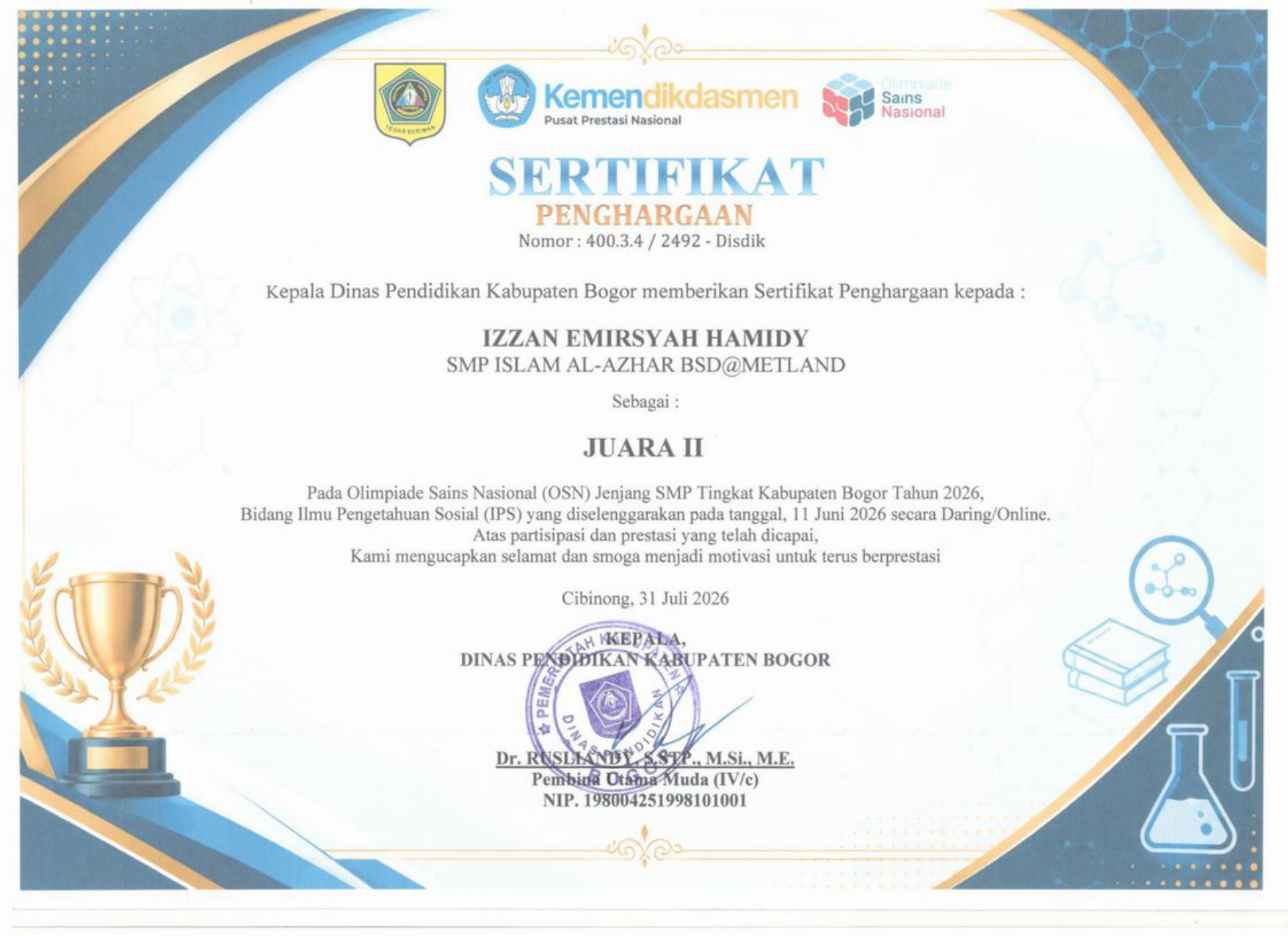 SMP%20Islam%20Al Azhar%20BSD@Cileungsi